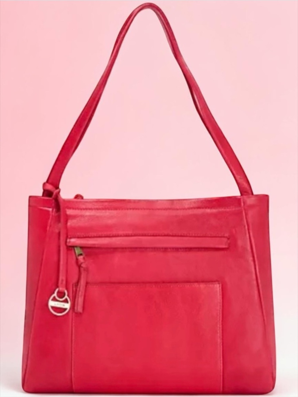 LODIS Laurel Leather Red‎ Shoulder Bag &  Tote in Winterberry NWT